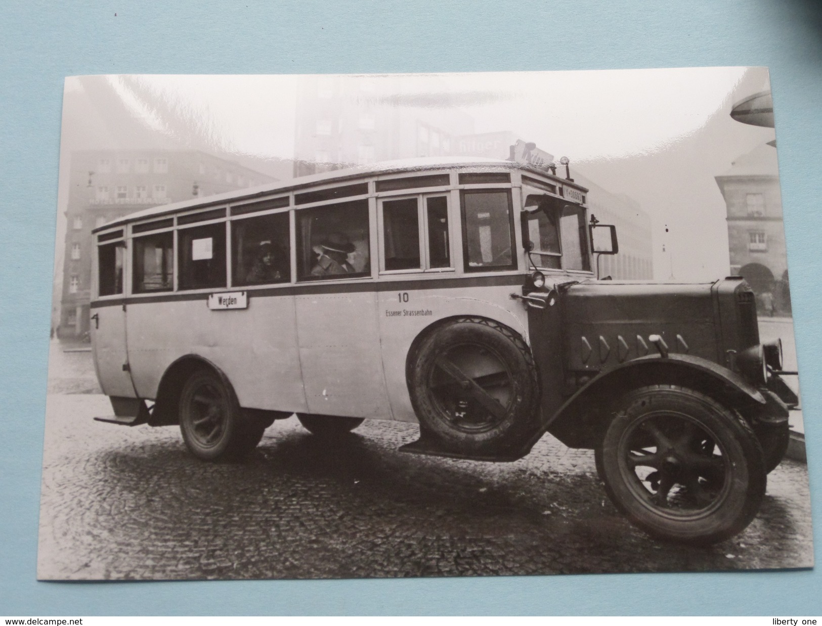 OMNIBUS 10 : Büssing Baujahr 1925 ( Fotokaart ) Essener Verkehrs-AG ( Zie Foto Voor Details ) ! - Bus & Autocars