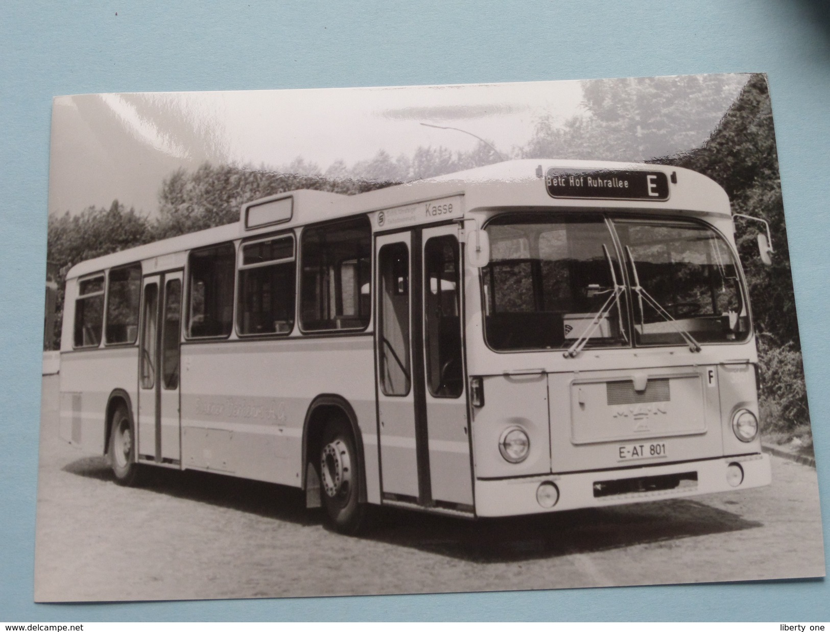 OMNIBUS 3851 : Baujahr 1974 ( Fotokaart ) Essener Verkehrs-AG ( Zie Foto Voor Details ) ! - Bus & Autocars