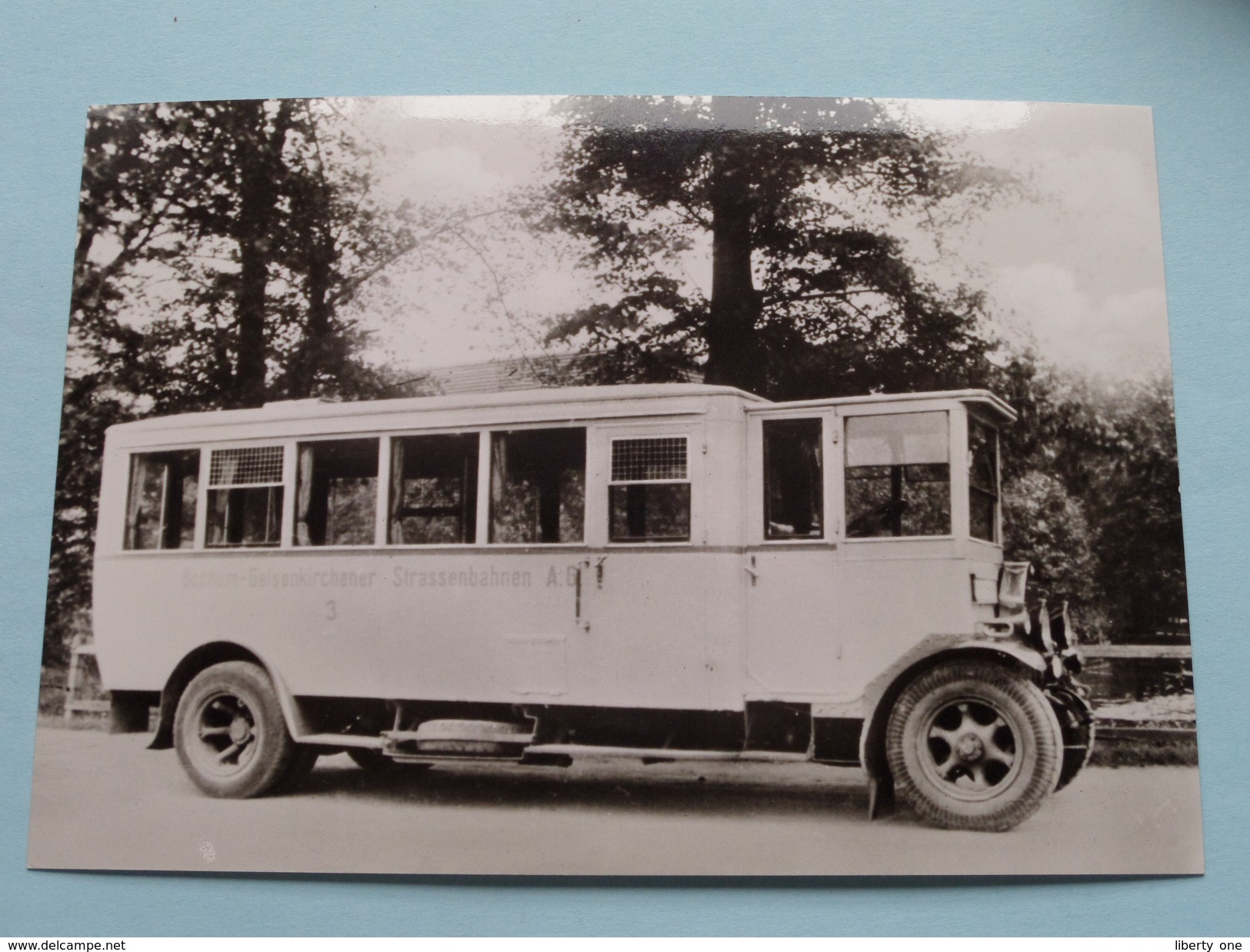 KRAFTOMNIBUS Baujahr 1923/24 ( Fotokaart ) ( Zie Foto Voor Details ) ! - Bus & Autocars