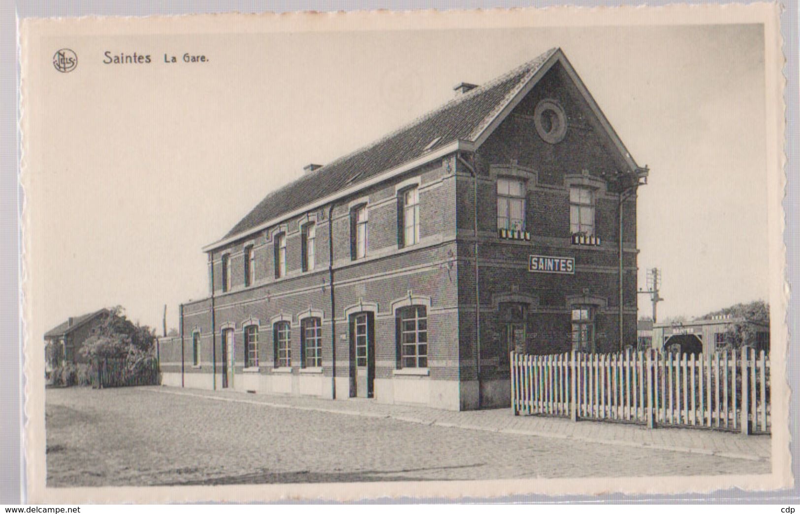 Cpsm Saintes   Gare - Tubize