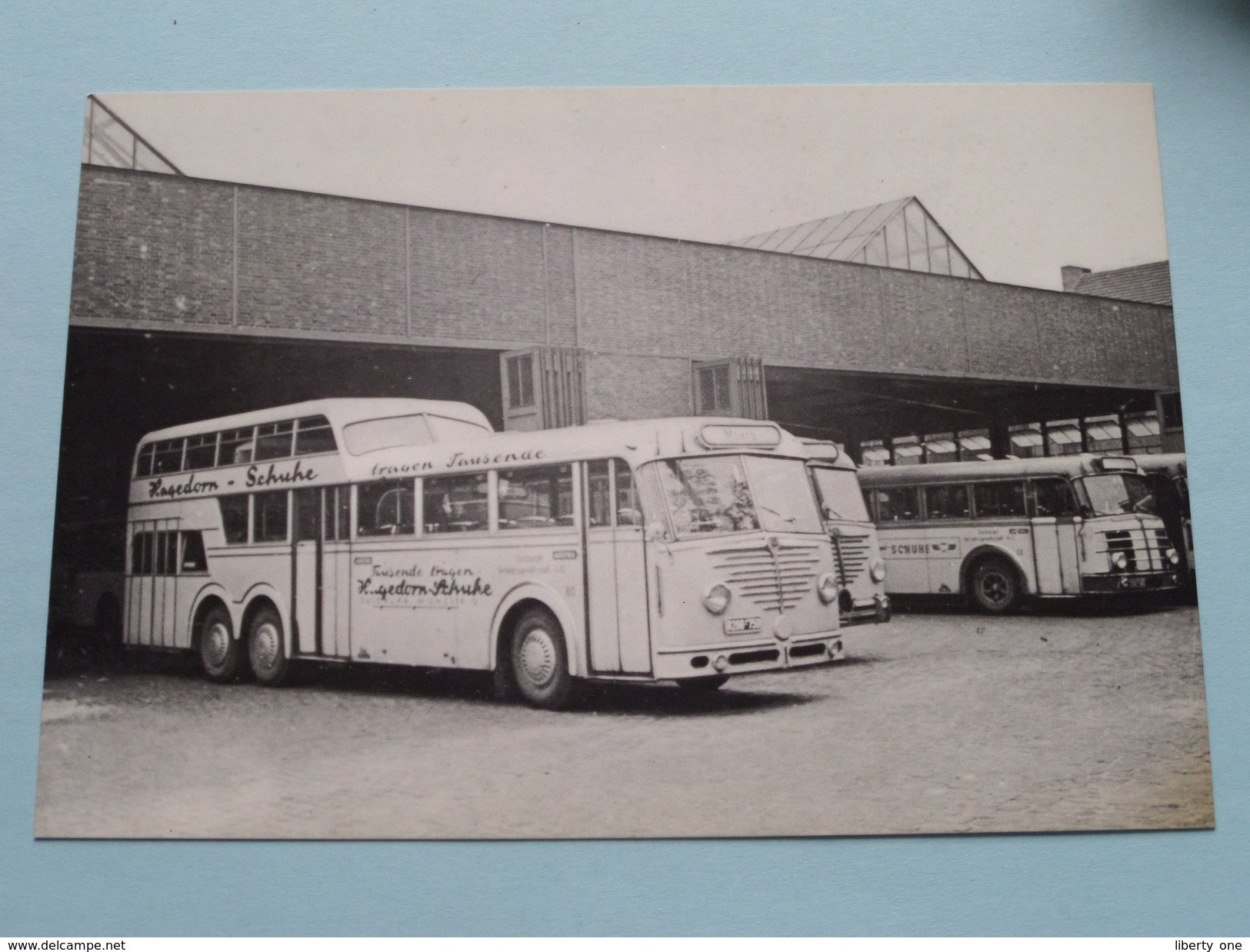 1 1/2 - Decker Nr. 80 : Büssing 6500 T / Baujahr 1955 ( Fotokaart ) ( Zie Foto Voor Details ) ! - Bus & Autocars