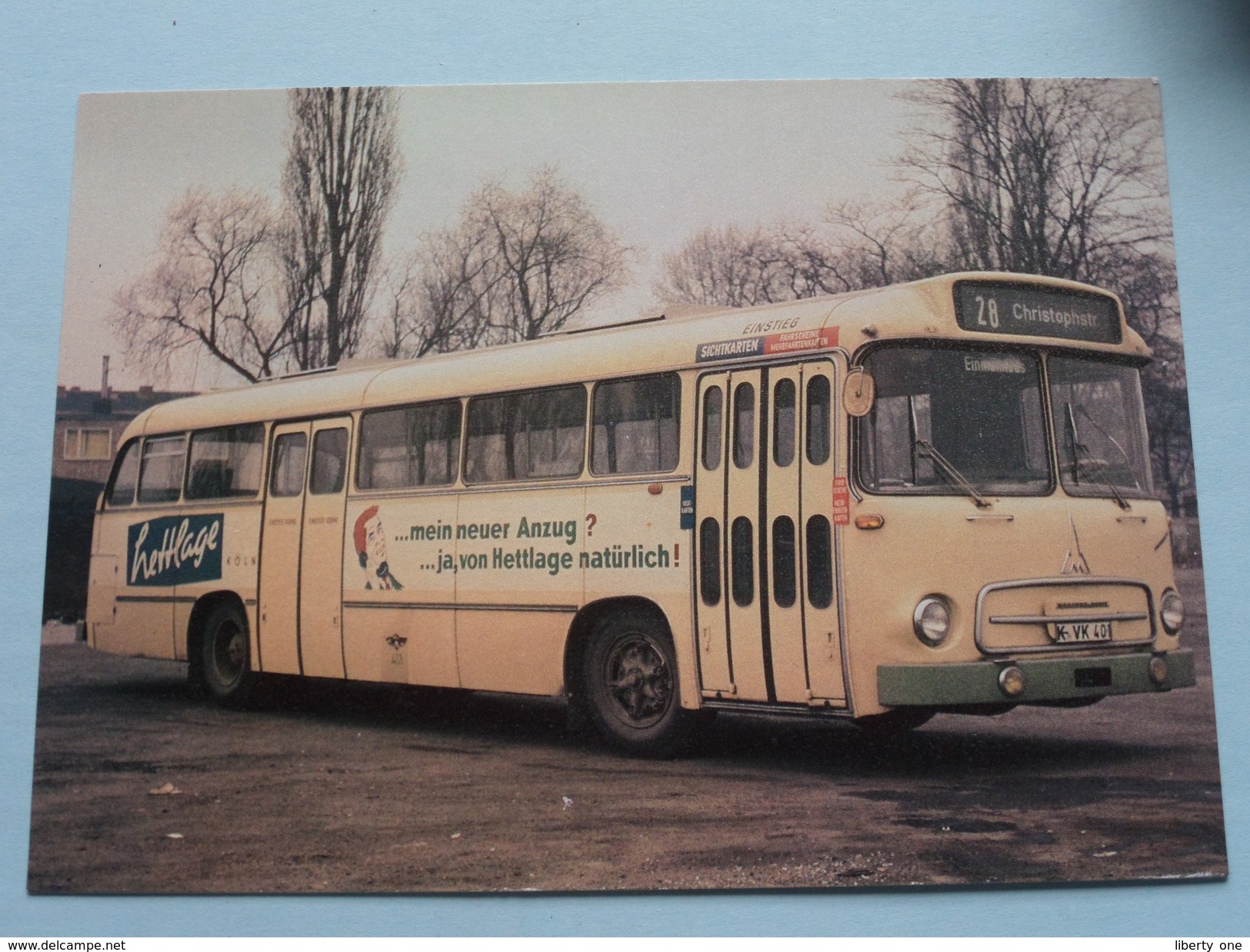 MAGIRUS SATURN III MS : Baujahr 1964 : Linieomnibusse ( Fotokaart ) ( Zie Foto Voor Details ) ! - Bus & Autocars