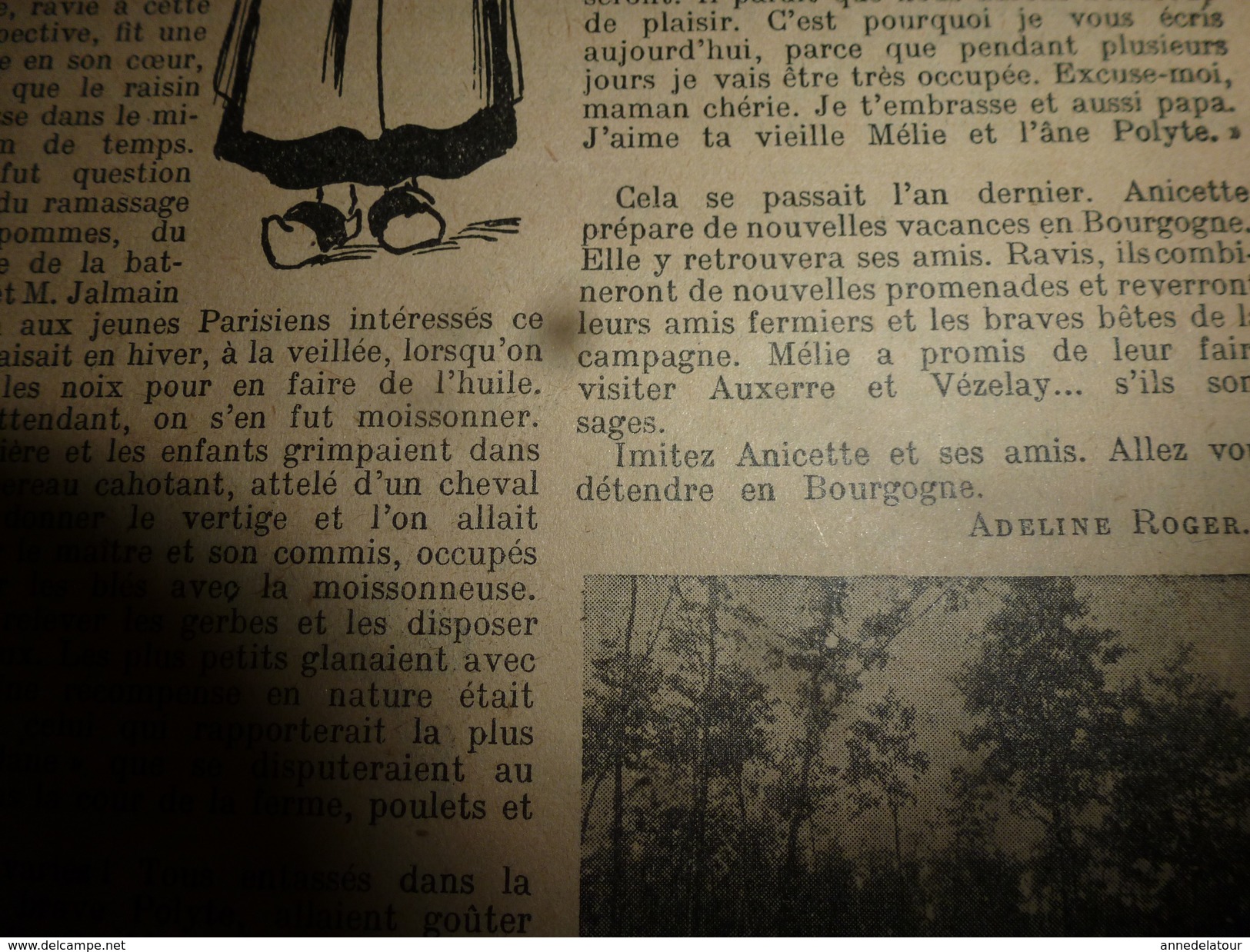 1950  LSDS   Le Hameau " LES FLEURIS " Et Les Joyeux Enfants De La Bourgogne; Les Marins Du Bateau  "L'ORGUEUILLEUX" - La Semaine De Suzette