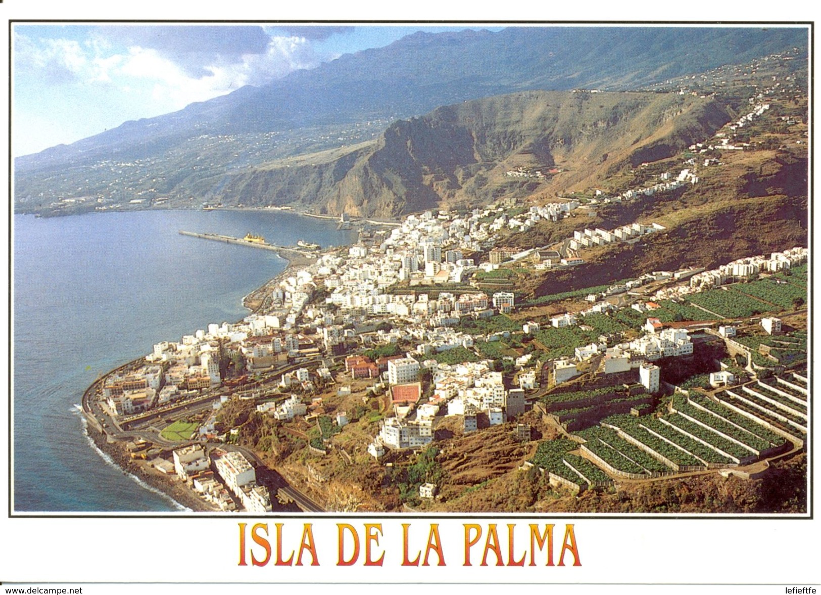 Espagne - Canaries - La Palma - Santa Cruz De La Palma - Vista Aérea - Santos Cabrera Nº 278 - Neuve - - La Palma
