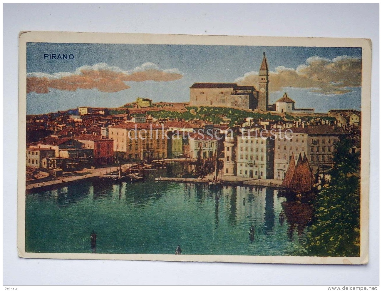 PIRANO ISTRIA  Slovenia Slovenija AK Vecchia Cartolina Cattai 26423 - Slovenia