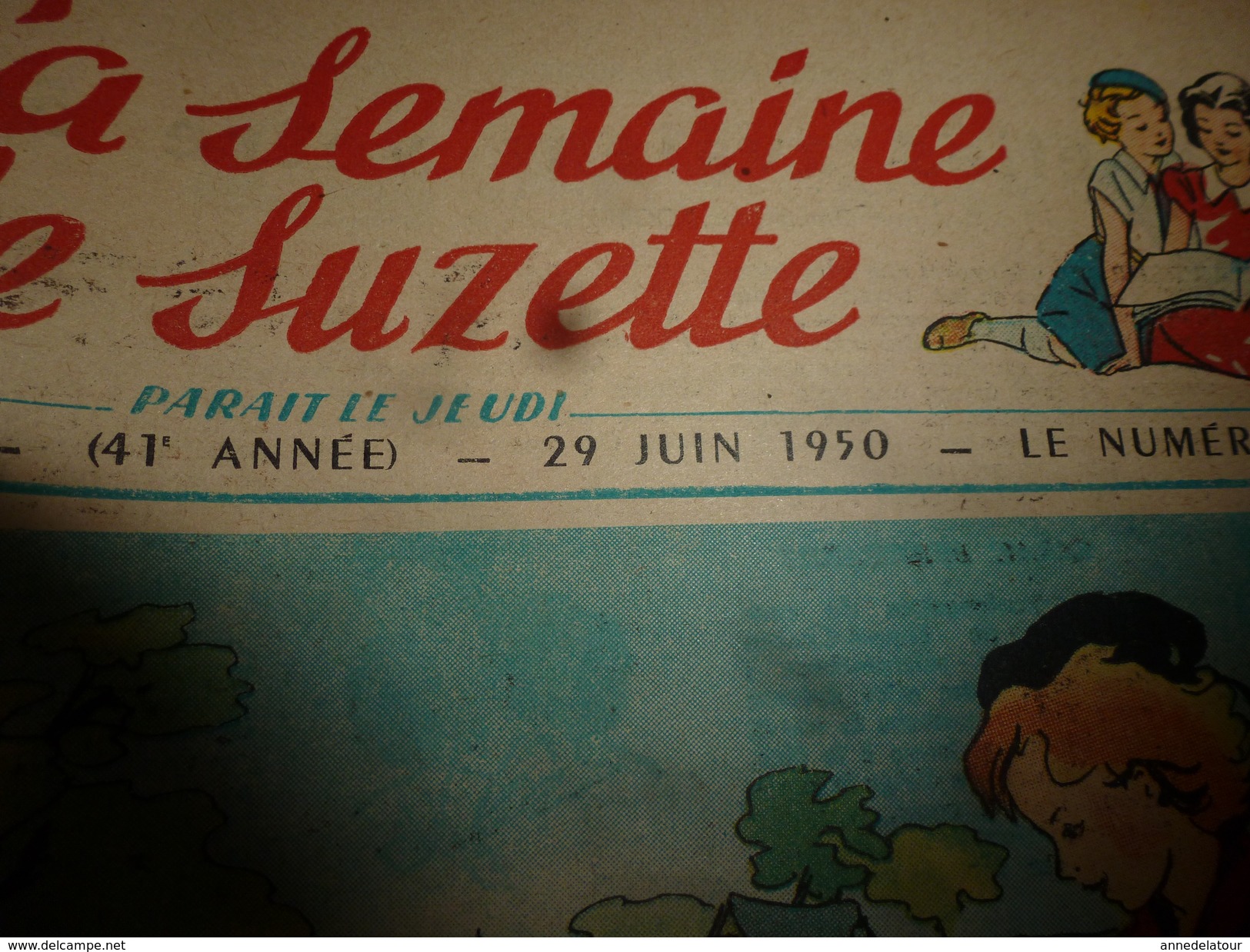 1950  LSDS  Une ROSE Célèbre Dans Le Monde Entier Et Les MEILLAND ; Zette Et Zil Et Les Diablotins; Etc - La Semaine De Suzette