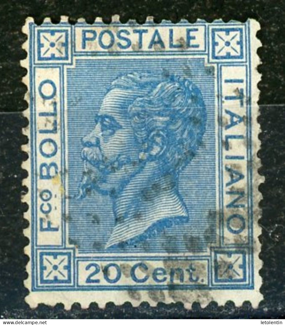 ITALIE : VICTOR-EMMANUEL II - N° Yvert 23 Obli. - Usati