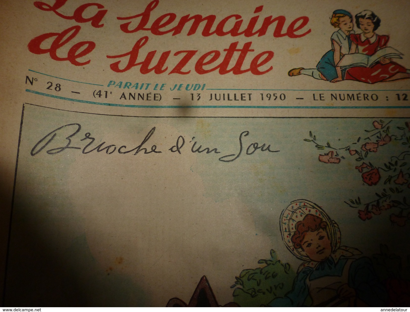1950  LSDS   Bécassine Au Studio;Film -->Mon Amie FLICKA (l'histoire Vraie D'un Petit Garçon Et D'une Pouliche Sauvage) - La Semaine De Suzette