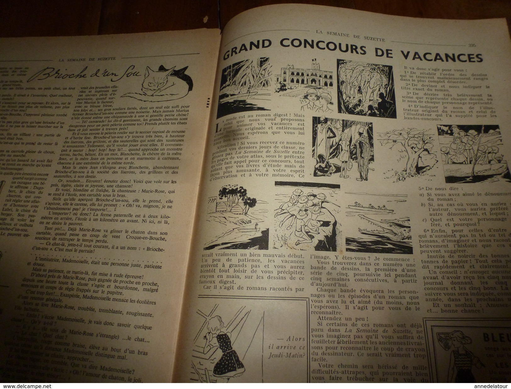 1950  LSDS   Bécassine Au Studio;Film -->Mon Amie FLICKA (l'histoire Vraie D'un Petit Garçon Et D'une Pouliche Sauvage) - La Semaine De Suzette