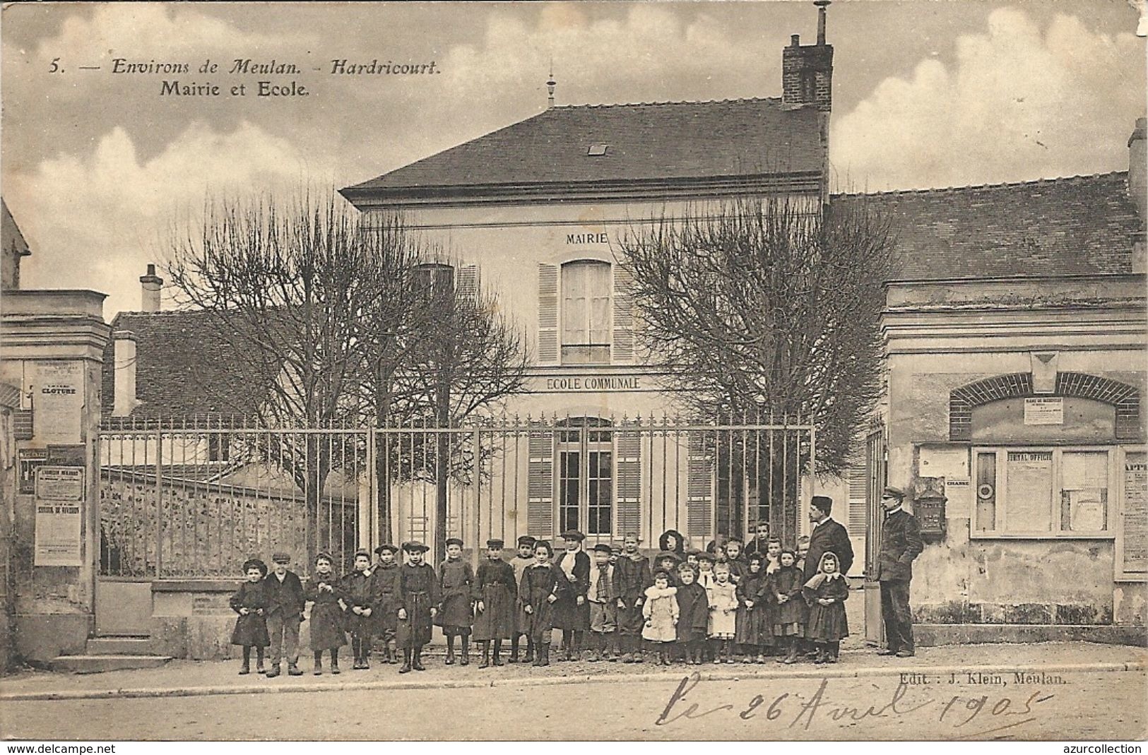 MAIRIE ET ECOLE - Hardricourt