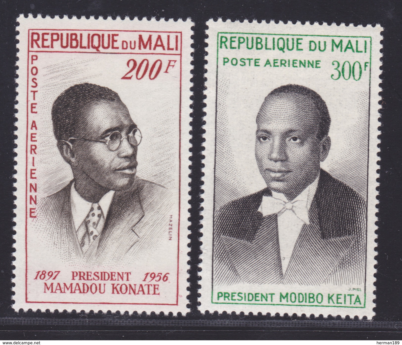 MALI AERIENS N°    9 & 10 ** MNH Neufs Sans Charnière, TB  (D2036) - Mali (1959-...)