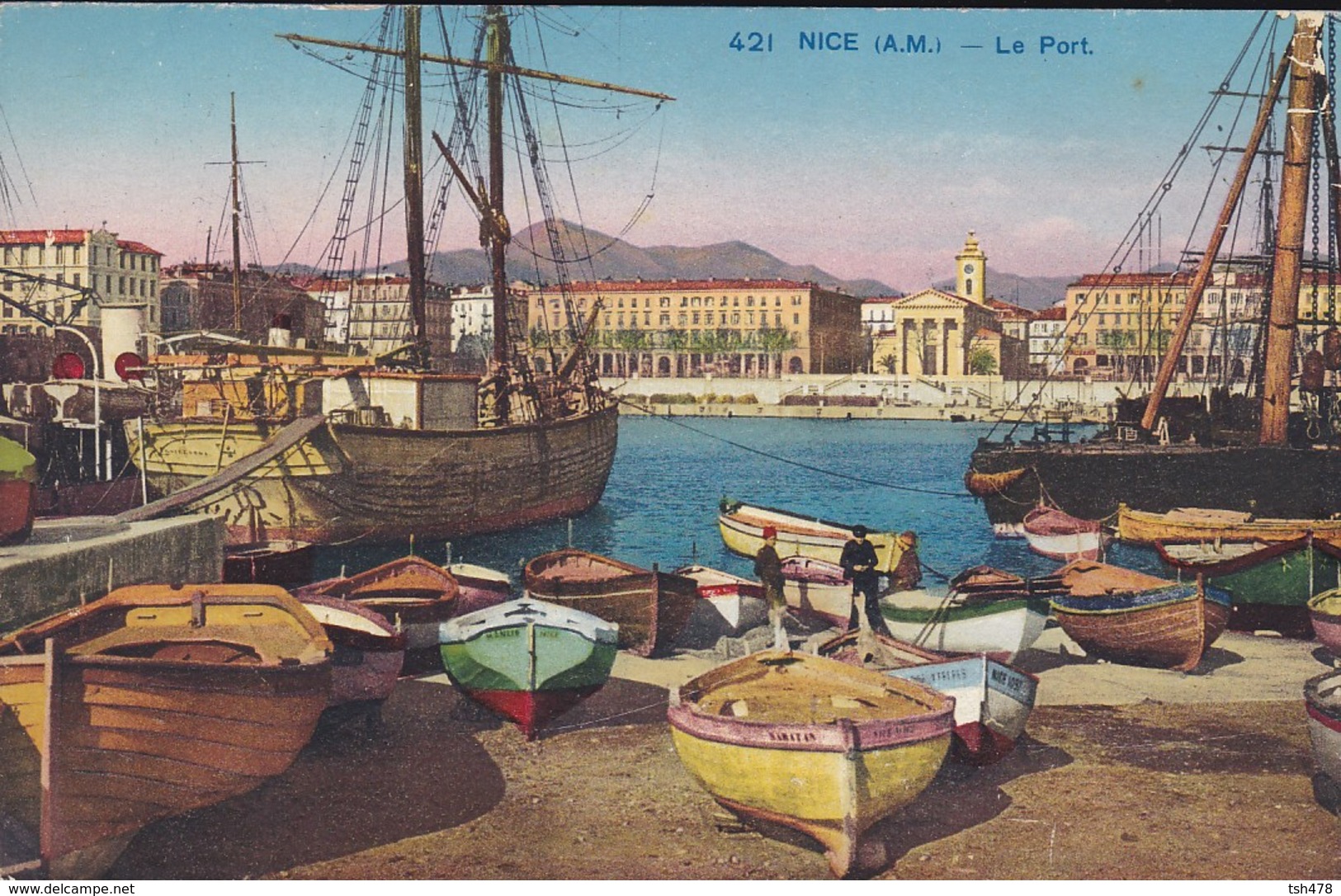 06----NICE---le Port--voir 2 Scans - Transport Maritime - Port