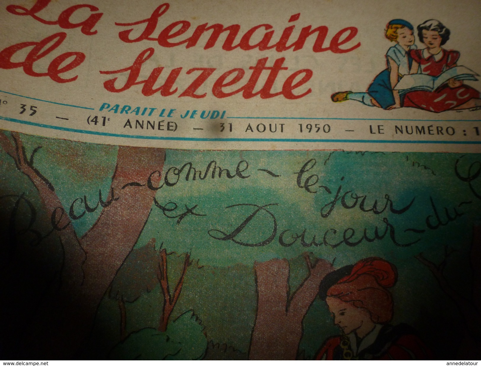 1950  LSDS;Bécassine Au Studio;Beau-Comme-le-Jour Et Douceur-du-Ciel; Etc - La Semaine De Suzette