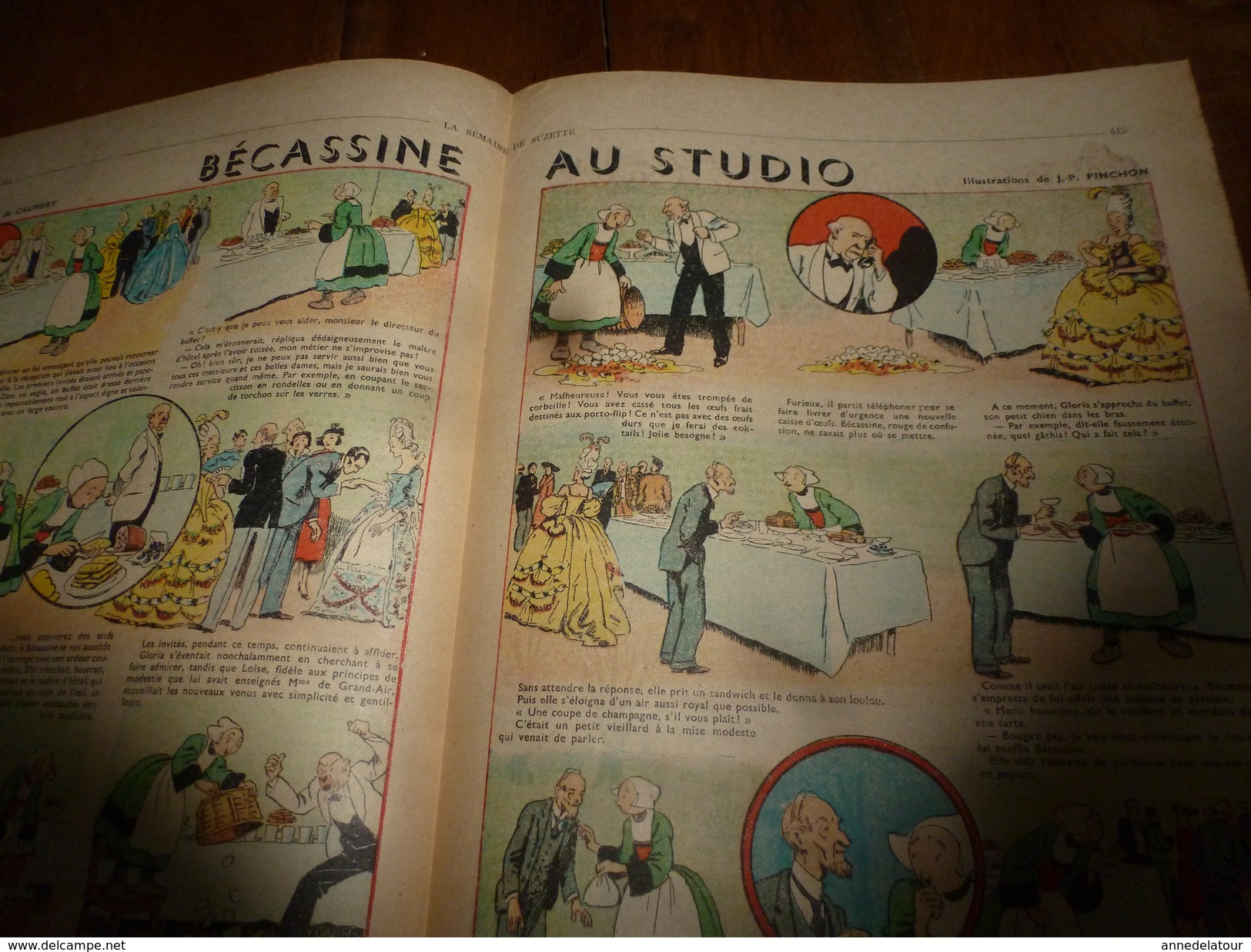 1950  LSDS;Bécassine Au Studio;Beau-Comme-le-Jour Et Douceur-du-Ciel; Etc - La Semaine De Suzette