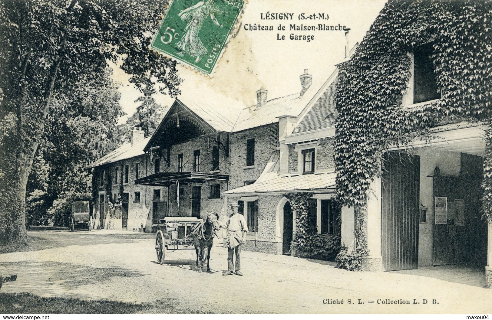 LESIGNY - Château De Maison Blanche - Le Garage - Lesigny