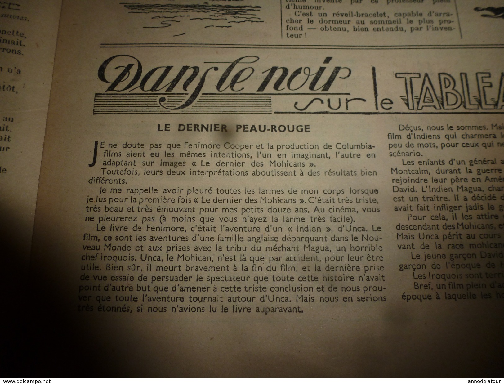 1949  LSDS; Le Dernier PEAU-ROUGE; Un Chef D'Orchestre De 9 Ans ROBERTO BENZI, Italien; Etc - La Semaine De Suzette