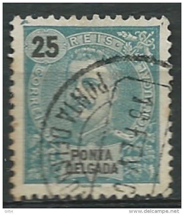 Portugal - Ponta Delgada  - Yvert N° 19  Oblitéré -  Ad31602 - Ponta Delgada