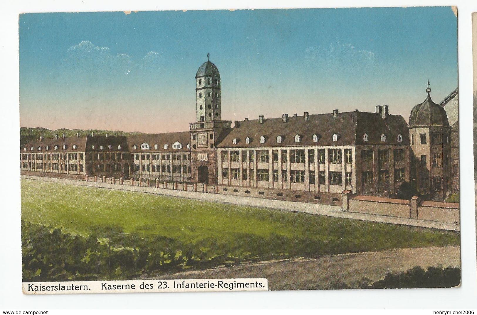 Allemagne Germany -rhénanie Palatinat  Kaiserslautern Kaserne Des 23. Infanterie Regiments 1919 - Kaiserslautern