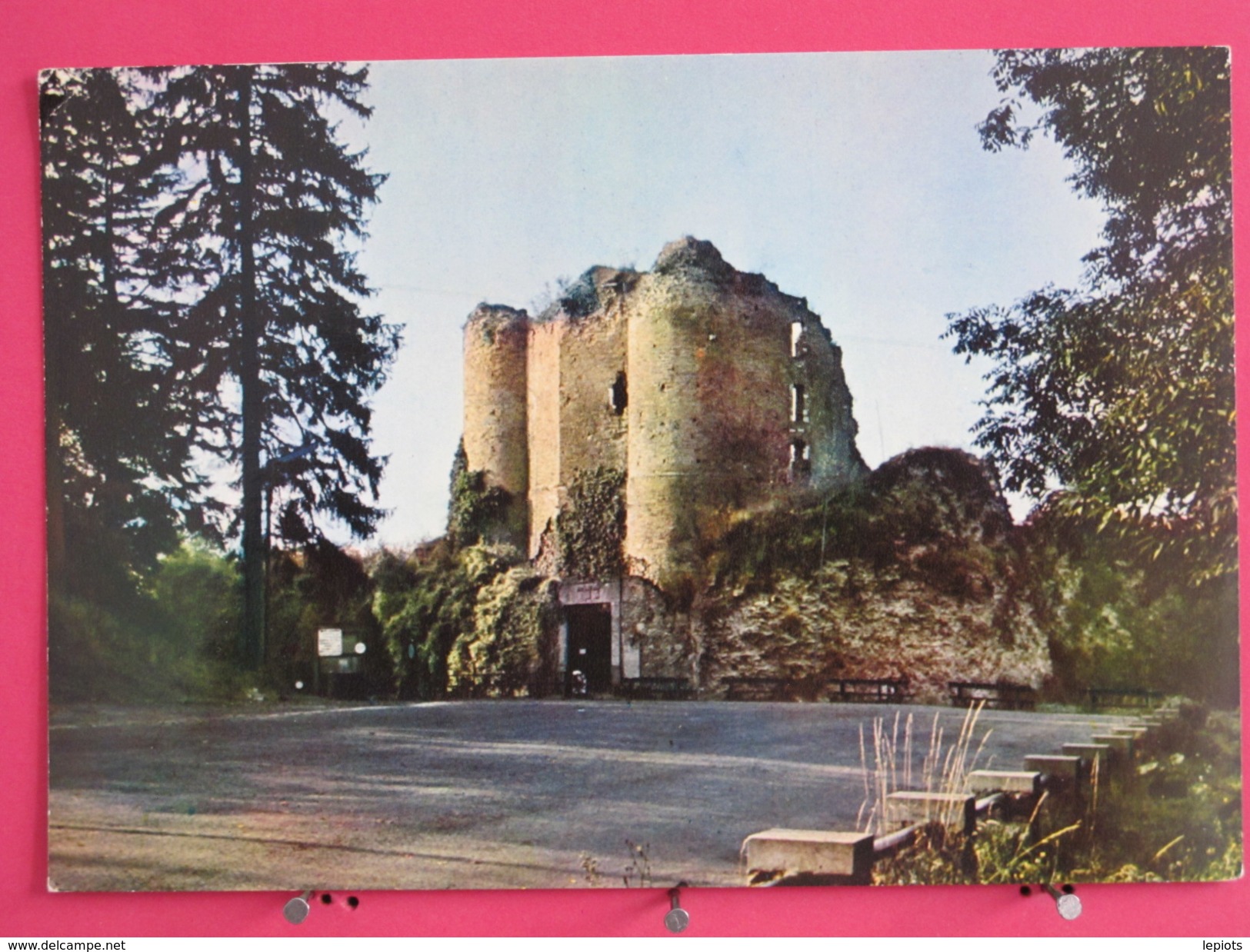 Visuel Pas Très Courant - Belgique - Theux - Chateau De Franchimont - Scans Recto-verso - Theux