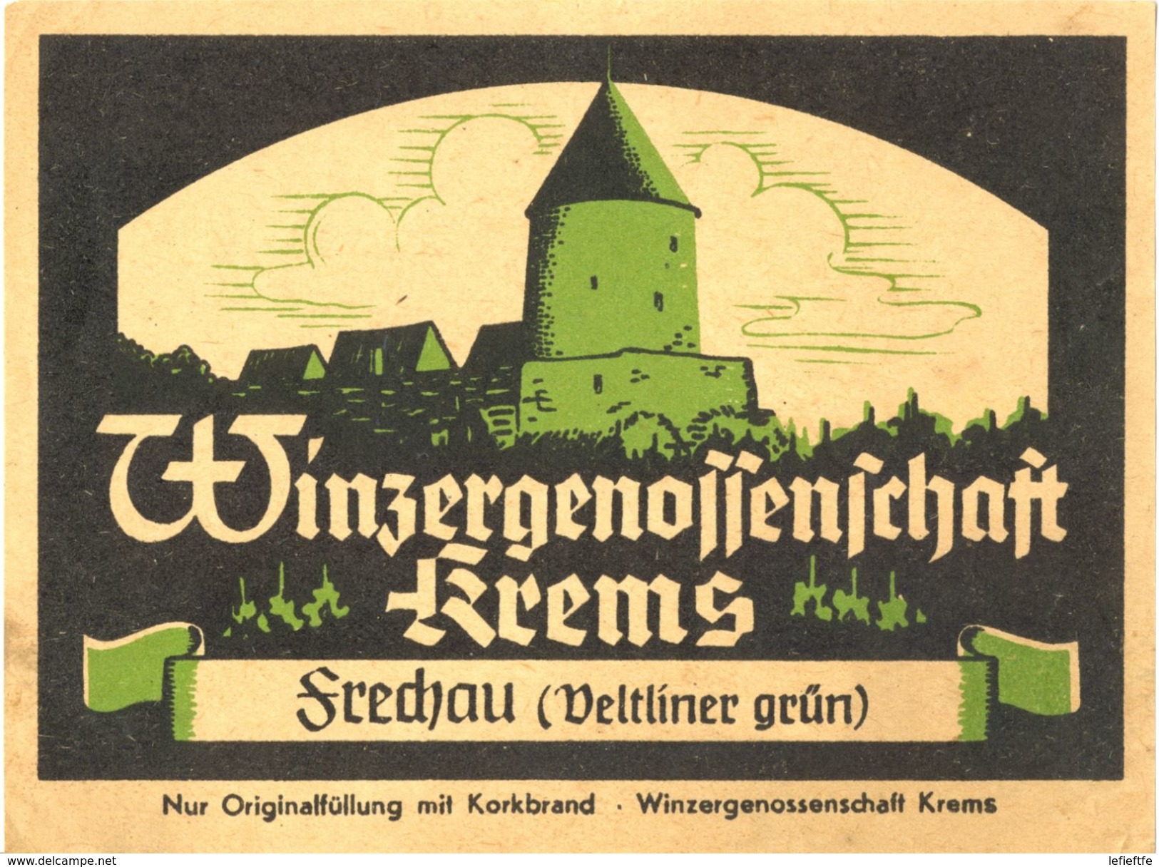1489 - Autriche - Winzergenoffenfchaft Krems - Srechau (Deltliner Grún) - Vino Bianco