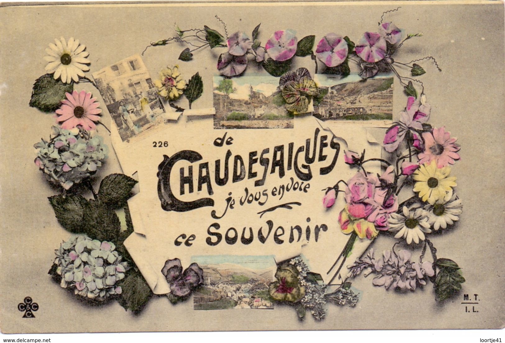 CP - Souvenir De Chaudesaigues - 1908 - Souvenir De...