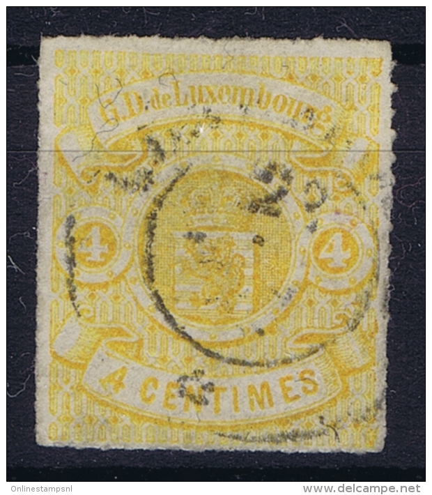 Luxembourg : Mi 14  Used  1865 - 1859-1880 Wappen & Heraldik