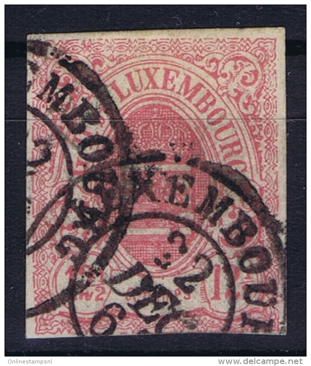 Luxembourg : Mi 7  Used  1859 - 1859-1880 Armoiries