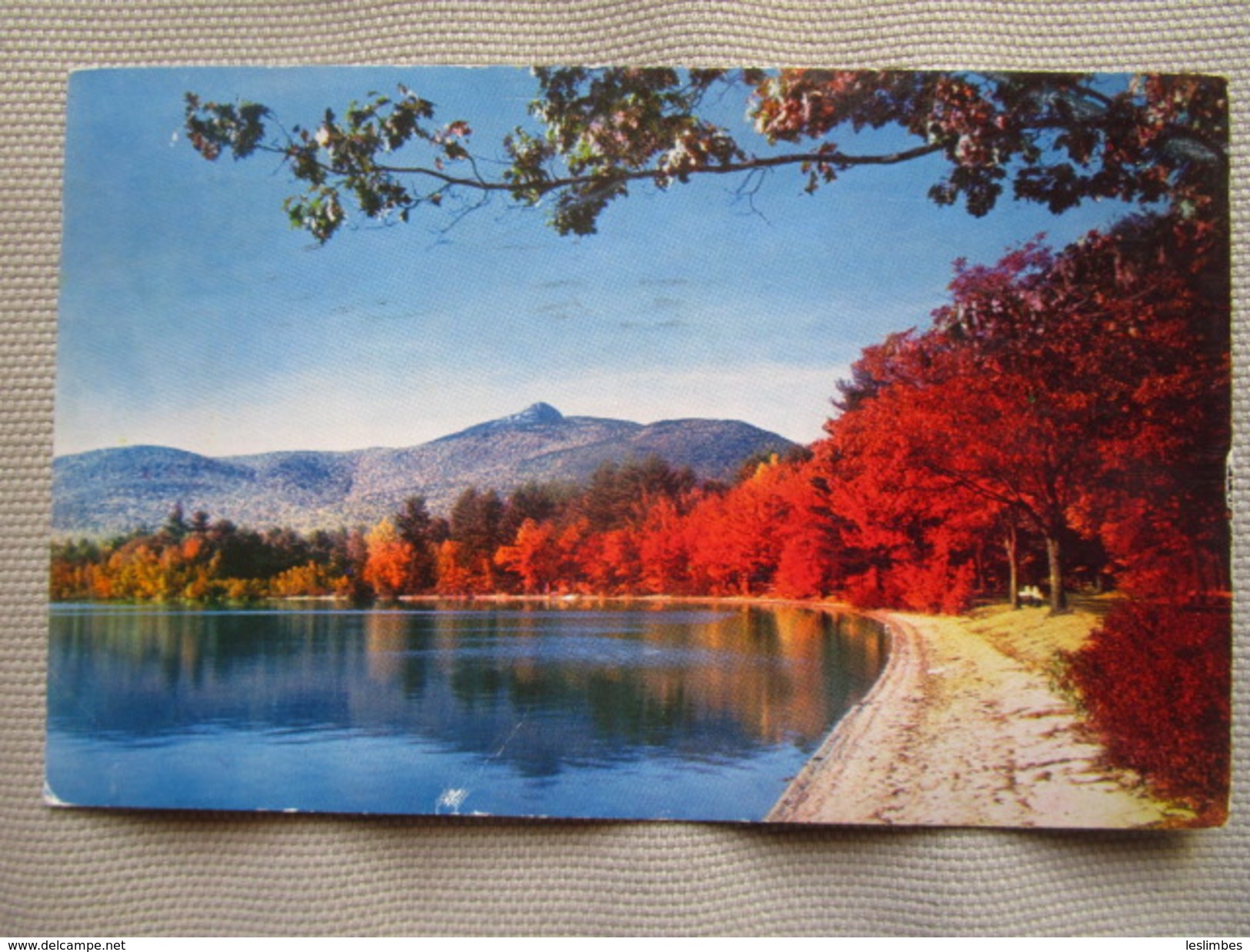 Mt. Chocorua And Chocorua Lake, White Mountains. Mike Roberts NC51. Postmarked 1959. - White Mountains