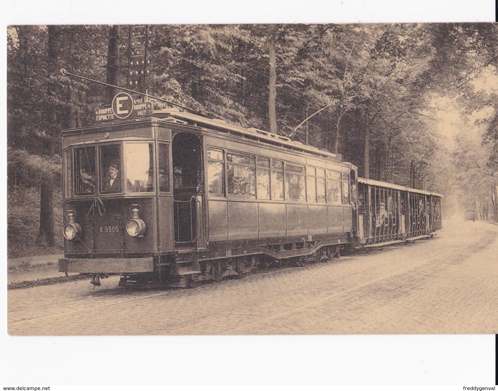 RHODE ST GENESE ESPINETTE  TRAM PLACE ROUPPE ESPINETTE - Rhode-St-Genèse - St-Genesius-Rode