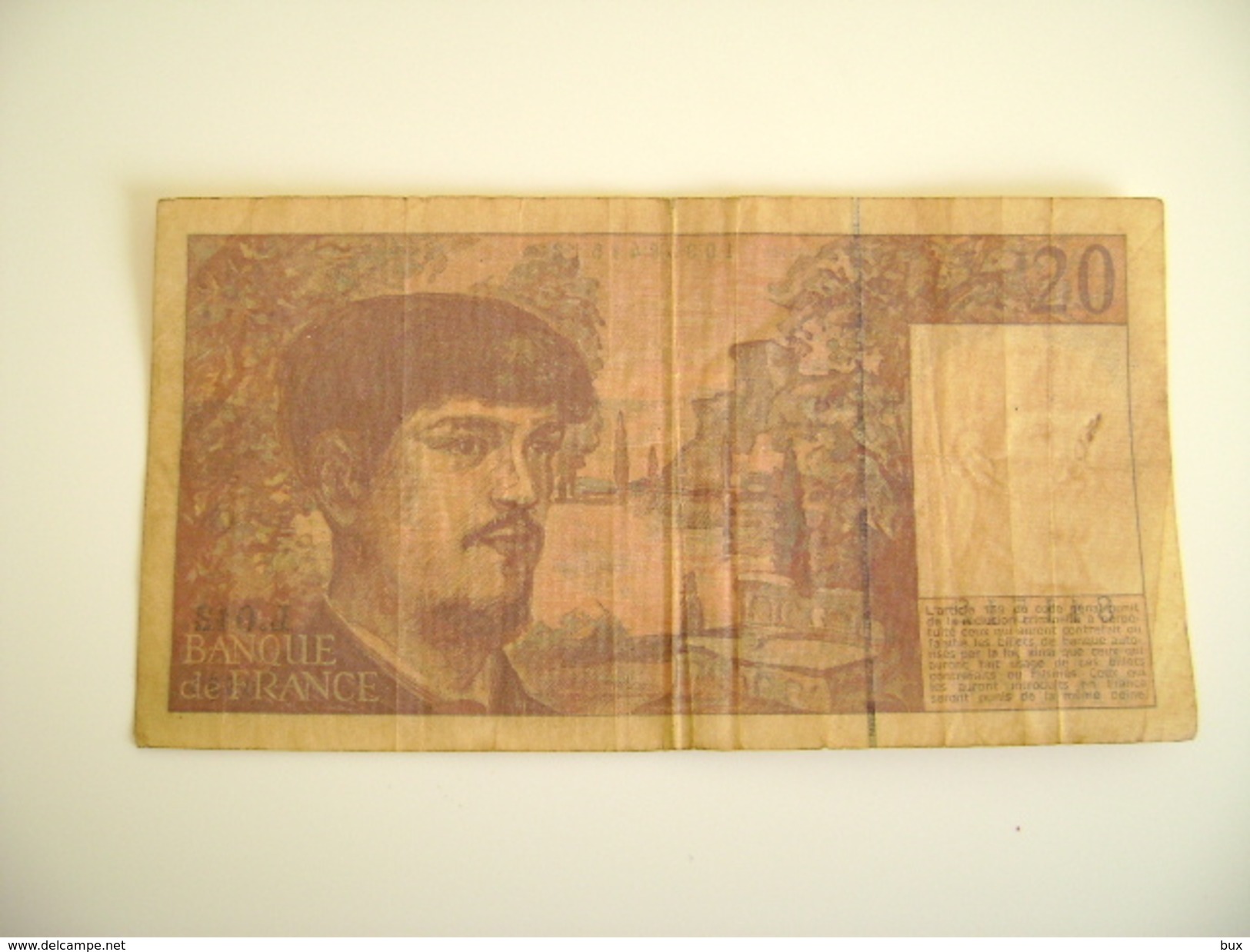 BANQUE DE FRANCE 20 FRANCS DEBUSSY ANEE 1993   FRANCS    FRANCAISE - 20 F 1980-1997 ''Debussy''