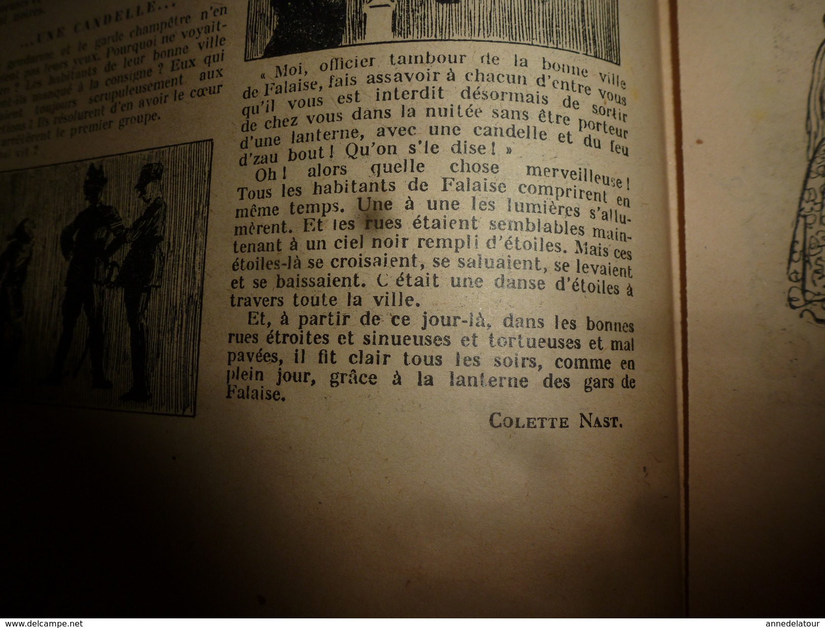 1949  LSDS; Les Gars De Falaise De La Porte Des Cordeliers Jusqu'au Tréguillet, De L'Eglise Ste Trinité Des Templiers à - La Semaine De Suzette