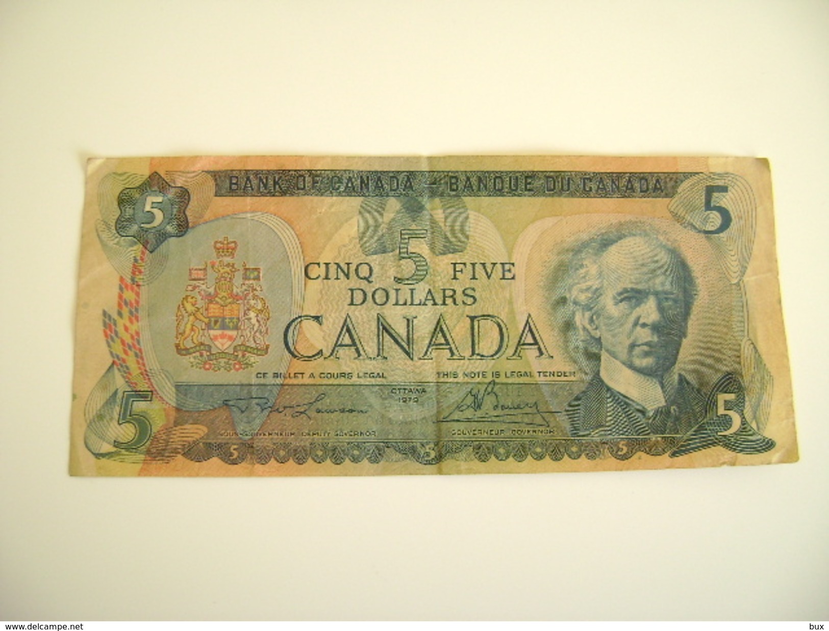 CANADA - 5 DOLLARS - ( 1979 ) - Kanada