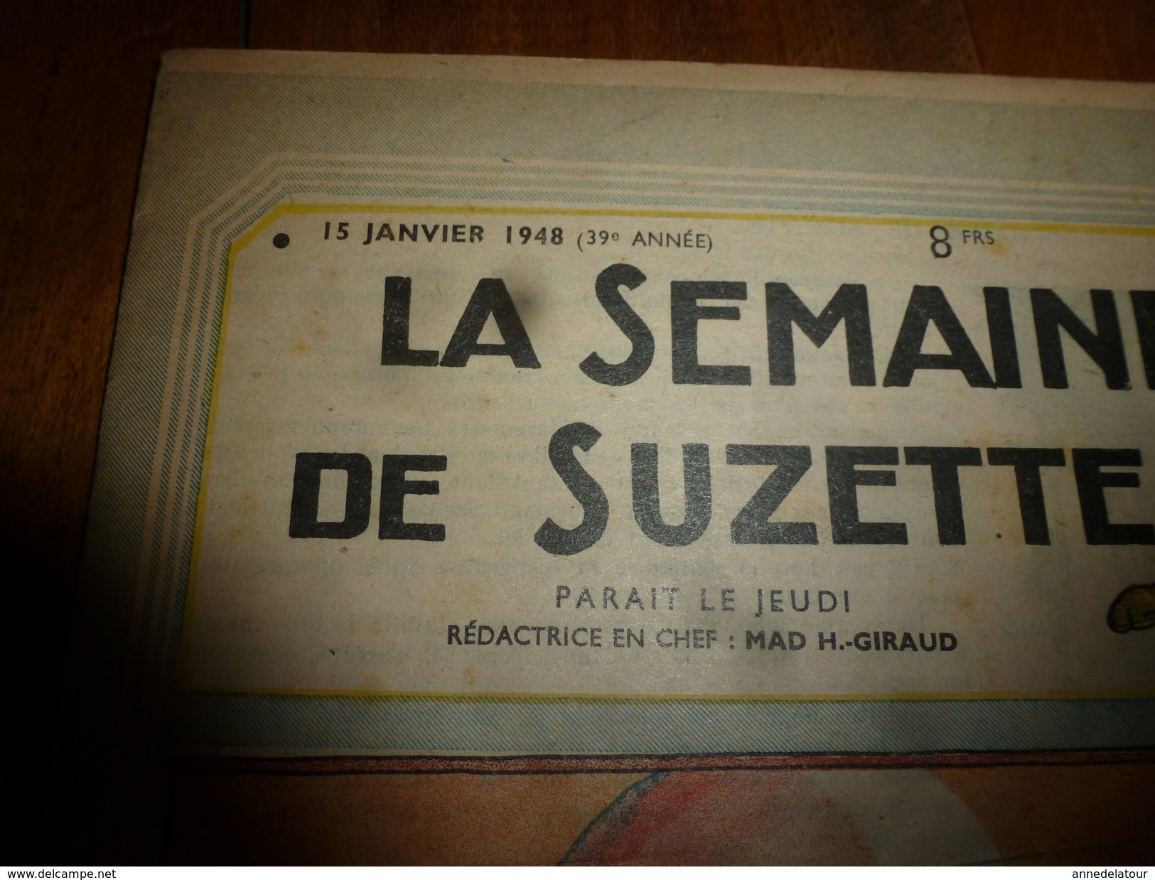 1948  LSDS : Les Petits Ennuis De Bécassine; BAYA La Petite Fille Berbère Des Mille Et Une Nuits; Etc - La Semaine De Suzette