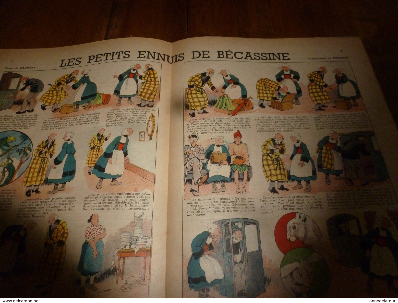 1948  LSDS : Les Petits Ennuis De Bécassine; BAYA La Petite Fille Berbère Des Mille Et Une Nuits; Etc - La Semaine De Suzette