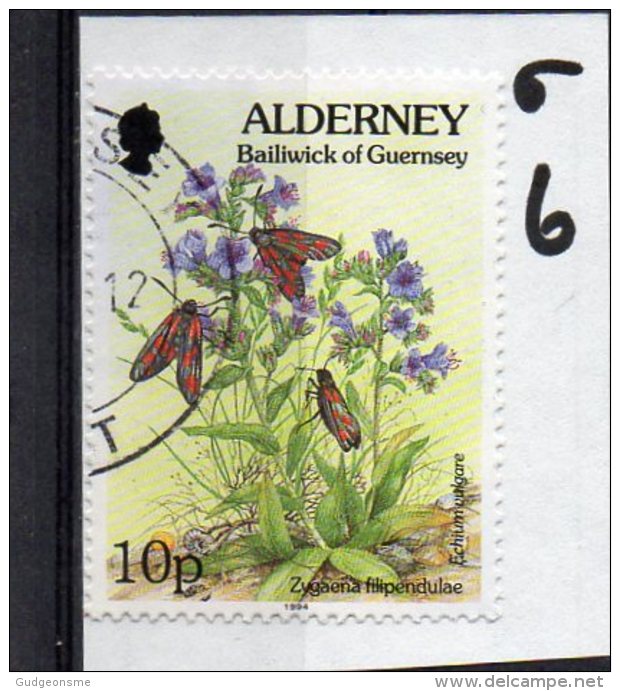 ALDER NEY 1994-98 Flora And Fauna 10p Used - Alderney