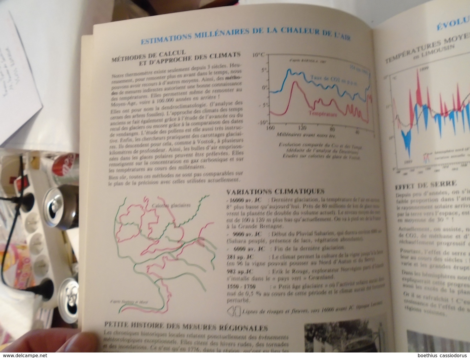 LA MEMOIRE DU CLIMAT LIMOUSIN (Corrèze, Creuse, Haute-Vienne) Y'A PLUS D'SAISONS !? 1992 LEMARCHAND GALLIOT - Limousin