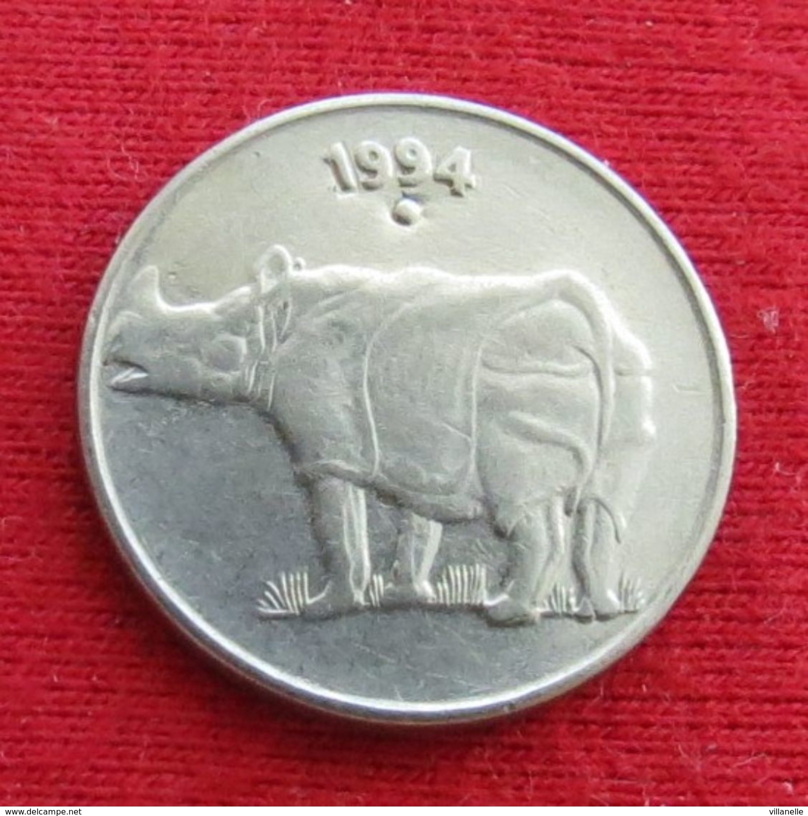 India 25 Paise 1994 (N) KM# 54  Inde Indie - Inde