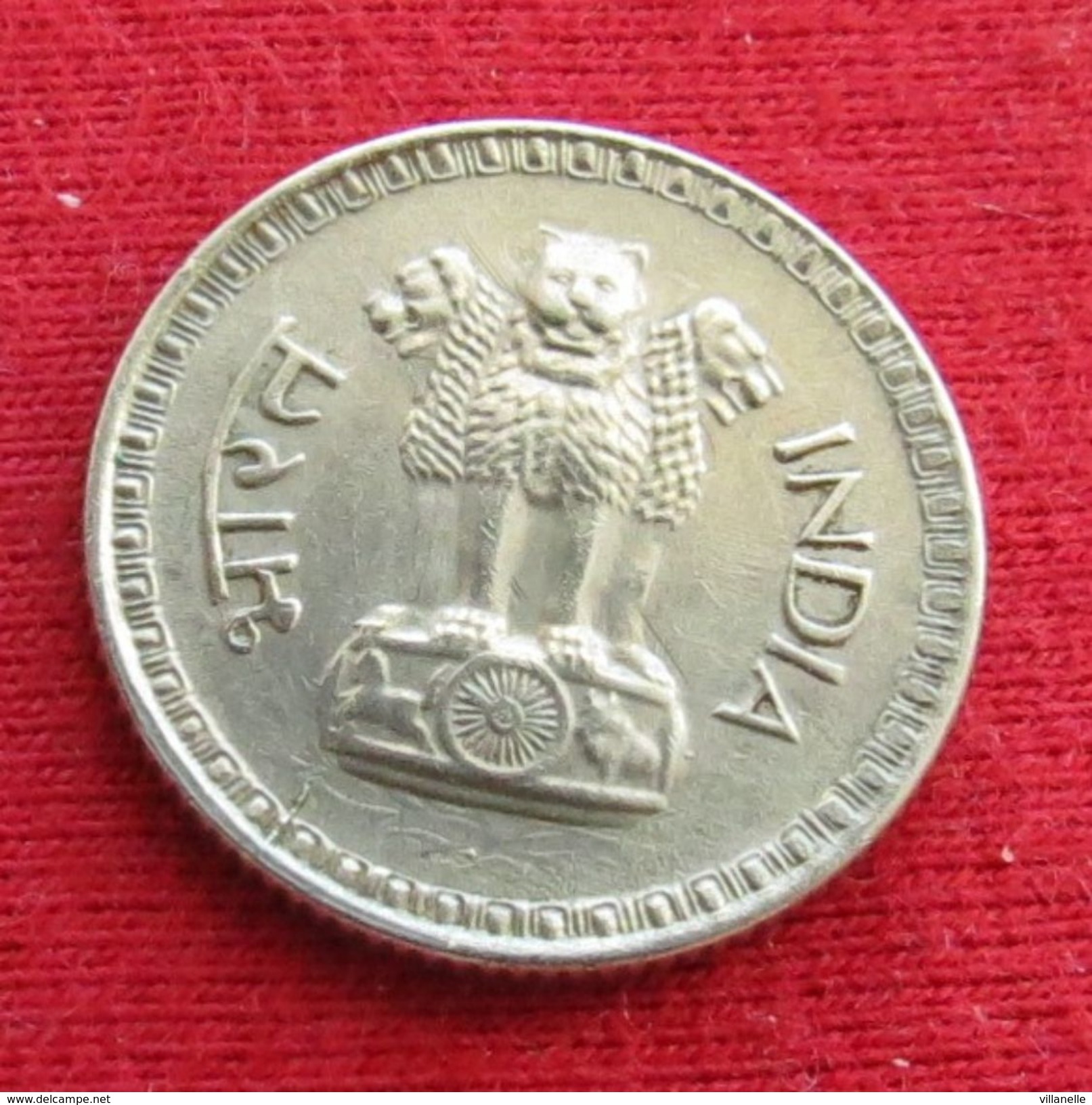 India 25 Paise 1986 B KM# 49.1 Inde Indie - Inde