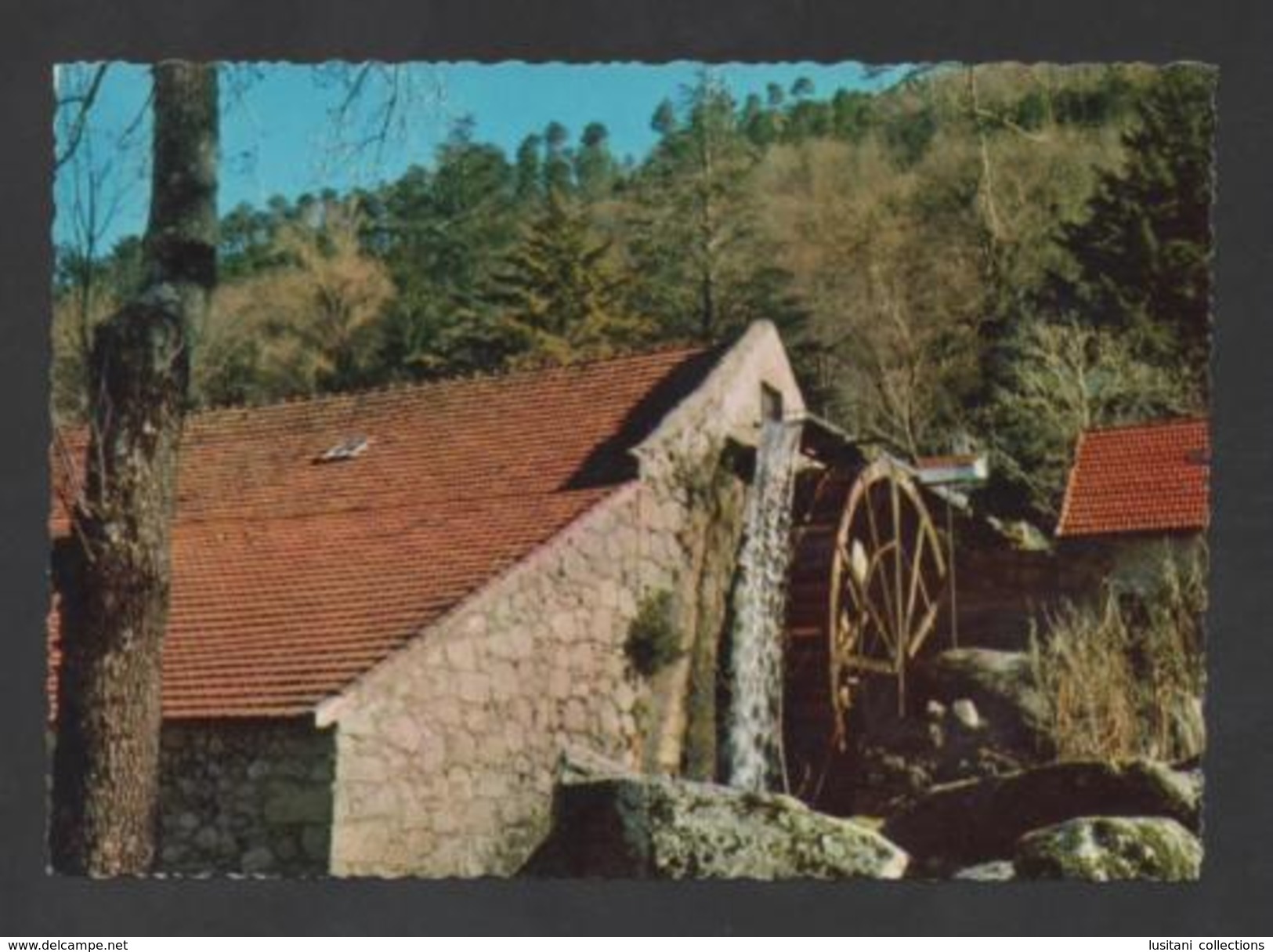 SERRA DA ESTRELA 1960 Years MANTEIGAS WATER MILL MILLS POSTCARD PORTUGAL MOULINS - Other & Unclassified