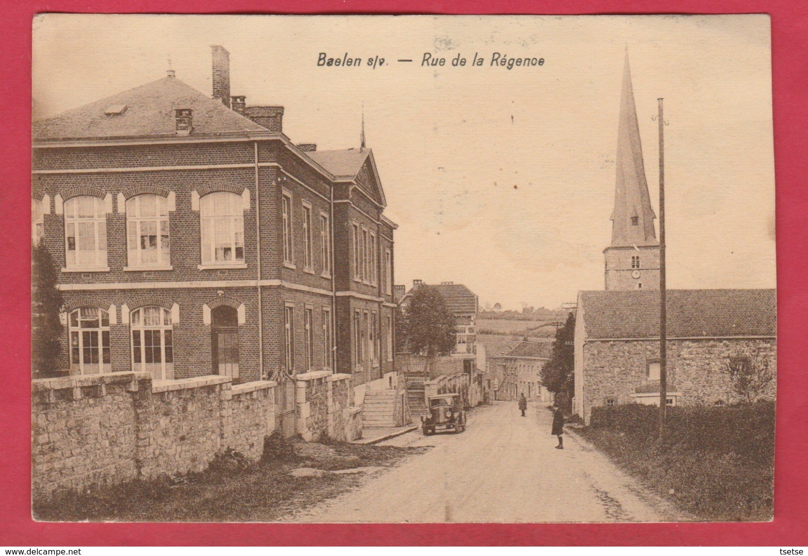 Baelen S/v - Rue De La Régence ... Oldtimer ( Voir Verso ) - Baelen