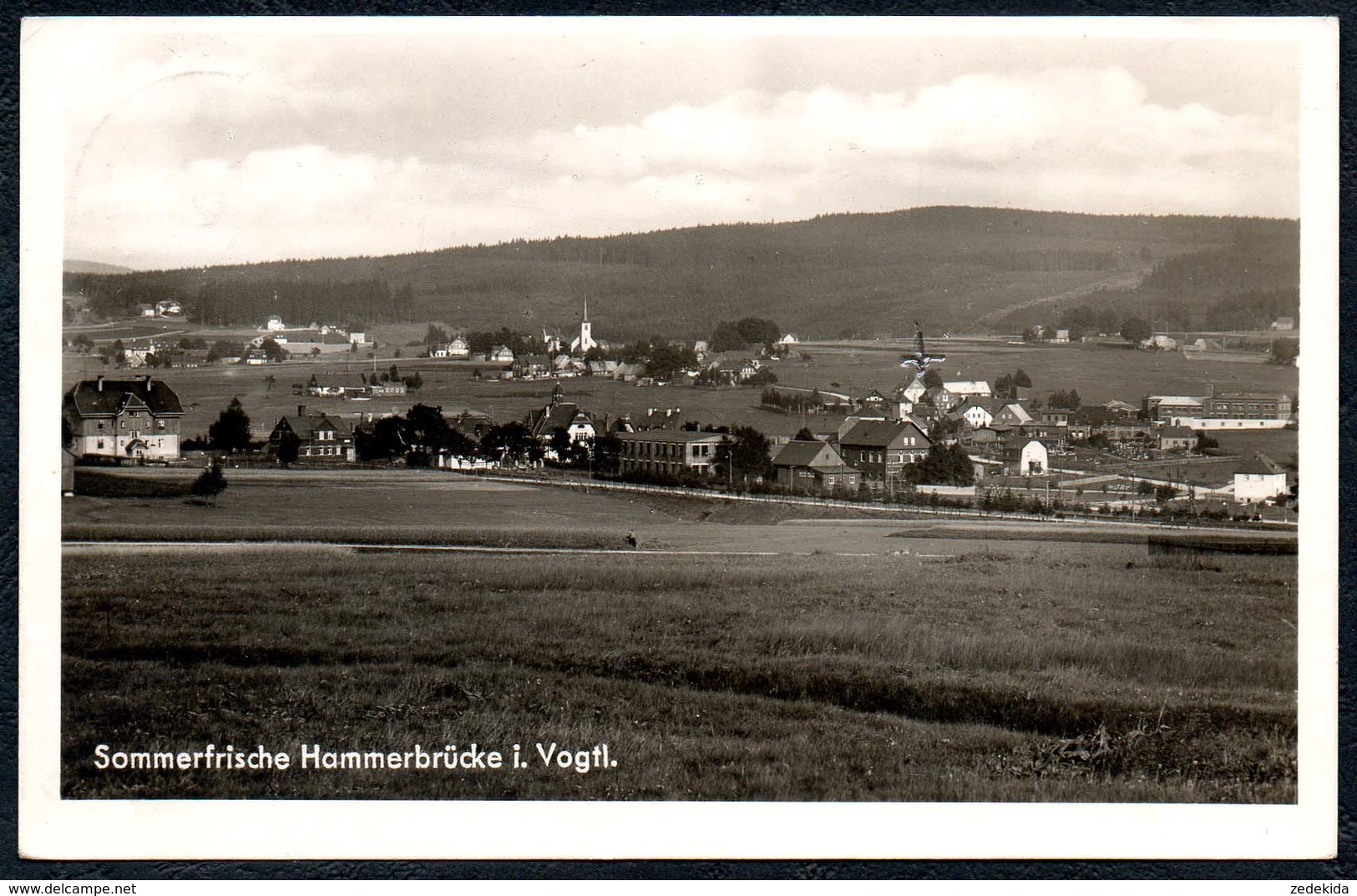 A2083 - Hammerbrücke I. V. - Rautenkranz  - Gel 1942 - Bruno Prüfer Adorf - Auerbach (Vogtland)