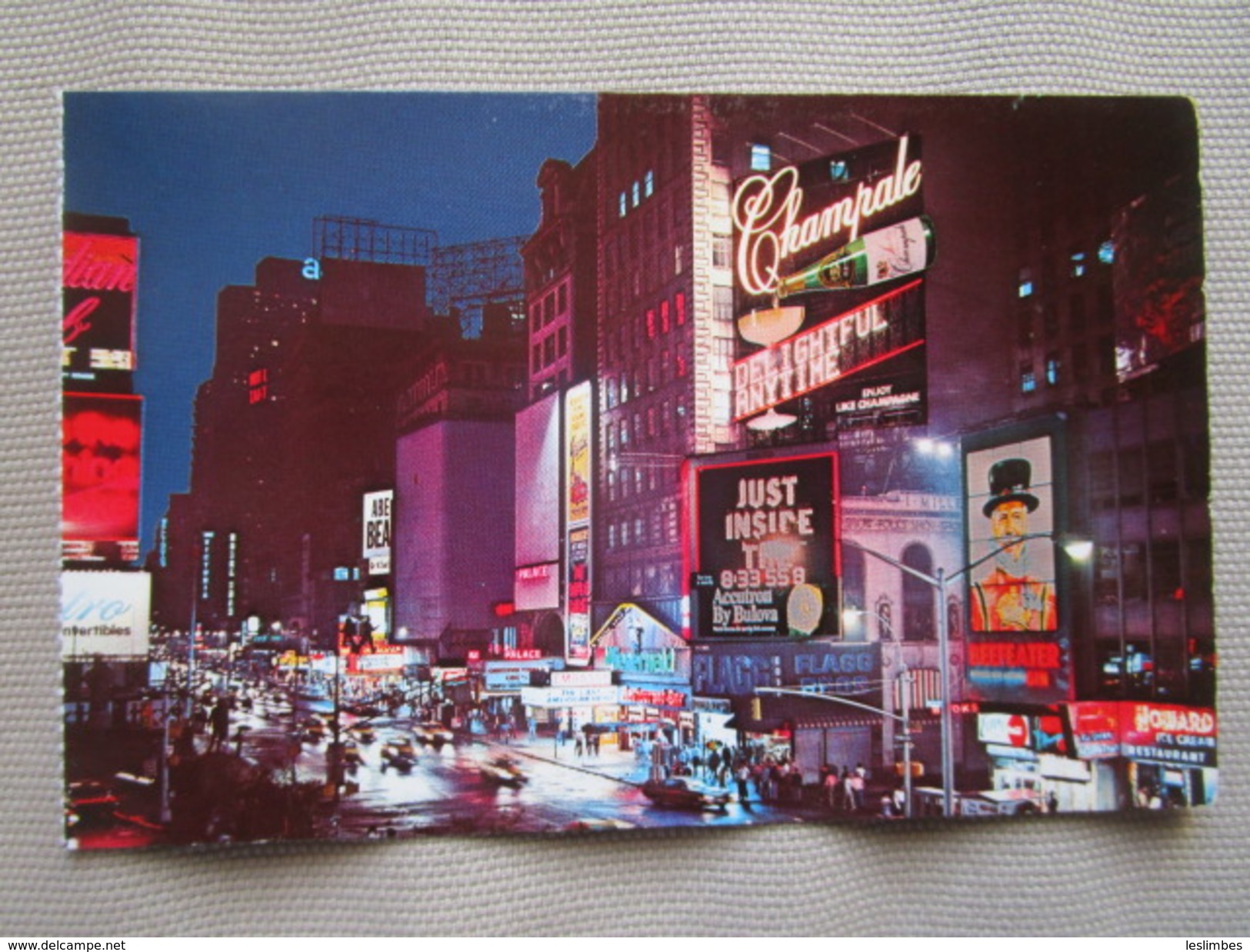 New York's Time Square. Broadway & 46th St. - Time Square