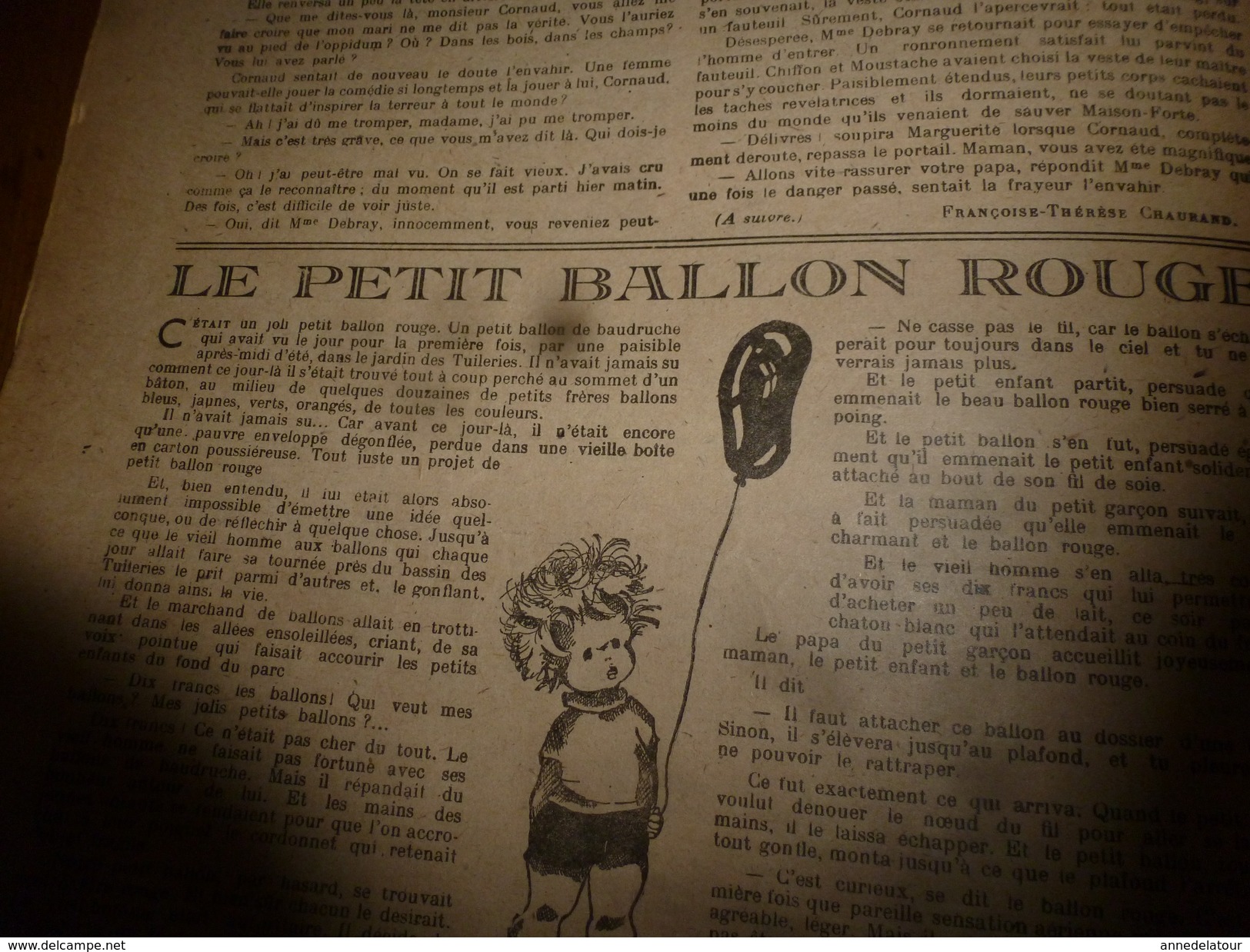 1948  LSDS  :Les Petits Singes Pim, Andy, Cokey & Cie Au Zoo (par Corry Vonk-Kan) ;Les Petits Ennuis De Bécassine;  Etc - La Semaine De Suzette