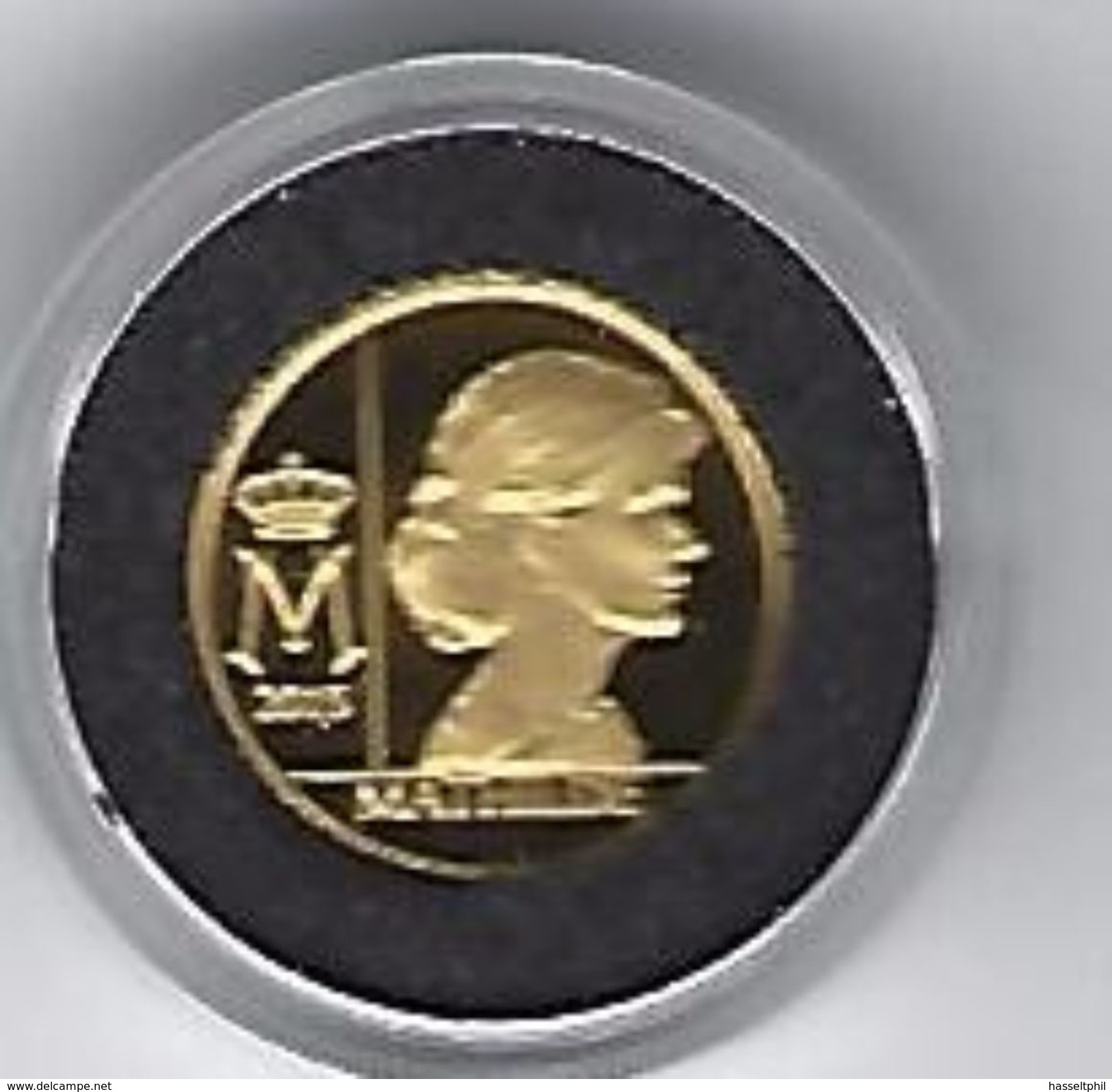 BELGIE - BELGIQUE 12 1/2 Euro GOUD 2015 - Koningin Mathilde - Belgique