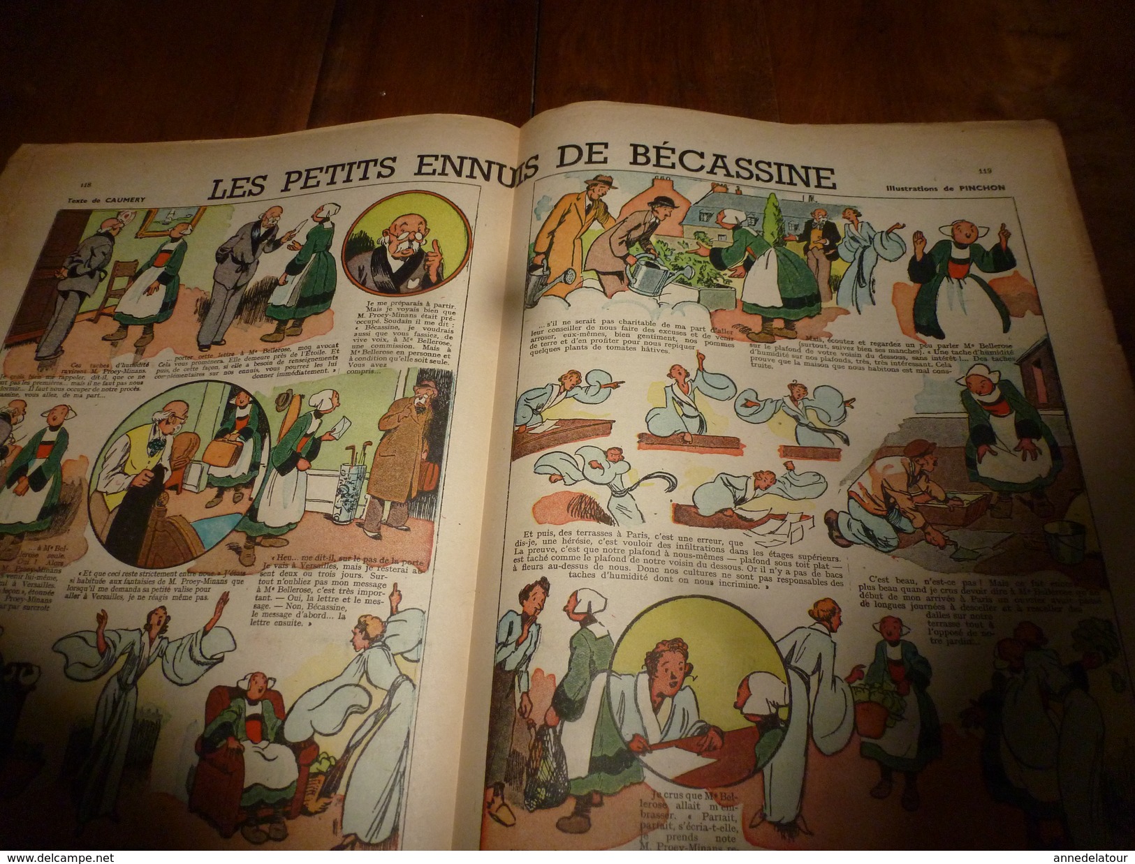 1948  LSDS (La Semaine De Suzette) : Les Petits Ennuis De Bécassine; Une Exposition De CHATS Au Cat Club ; Etc - La Semaine De Suzette