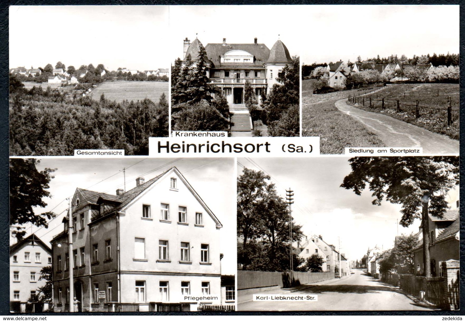 A8488 - Heinrichsort Bei Lichtenstein - Gel - Bildpostkarten KMST - Lichtenstein