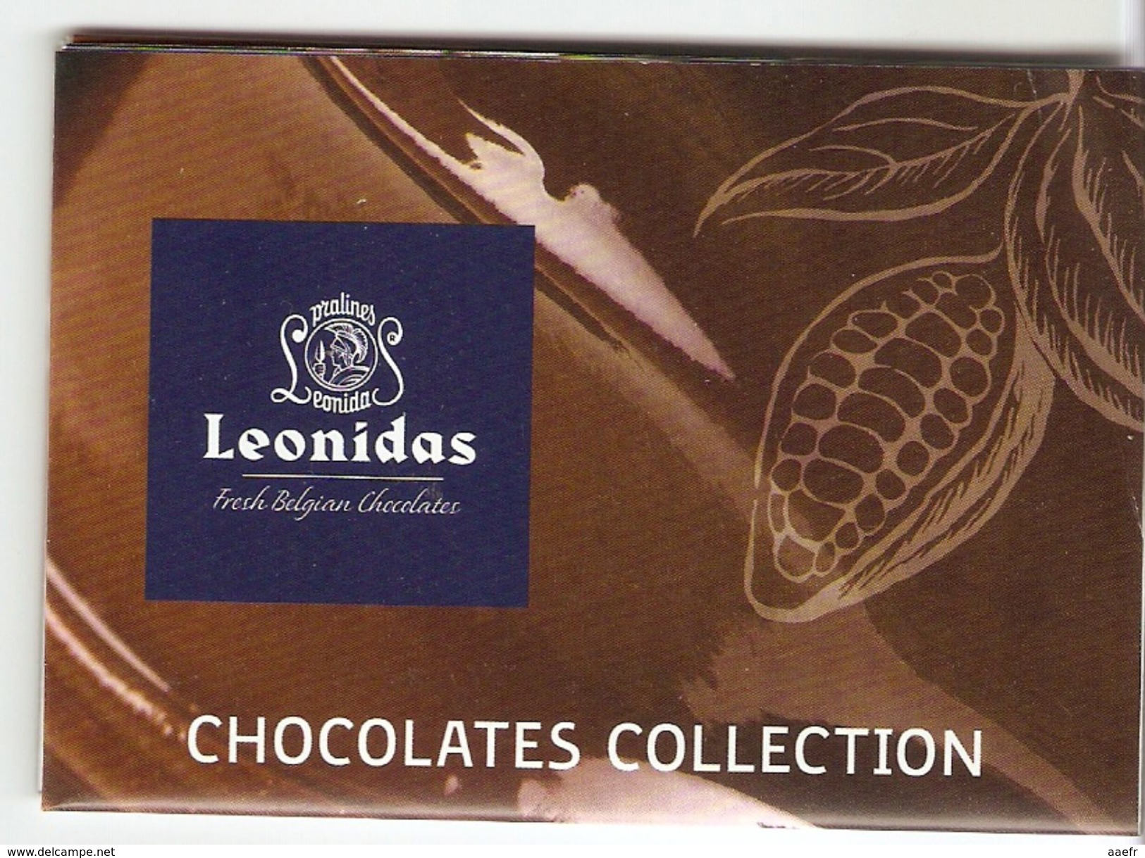 Leonidas - Chocolates Collection - Chocolat - 2017 Belgique - Autres & Non Classés