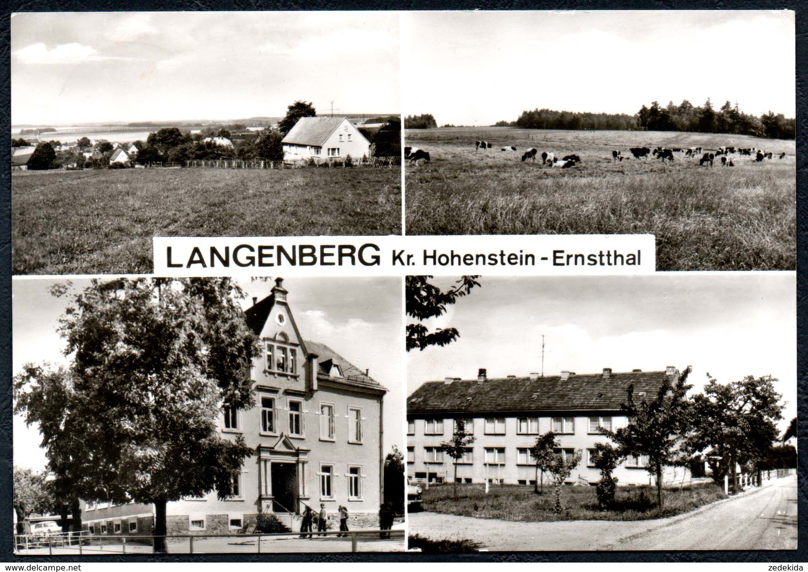 A8490 - Langenberg Kr. Hohenstein Ernstthal - Gel - Hohenstein-Ernstthal