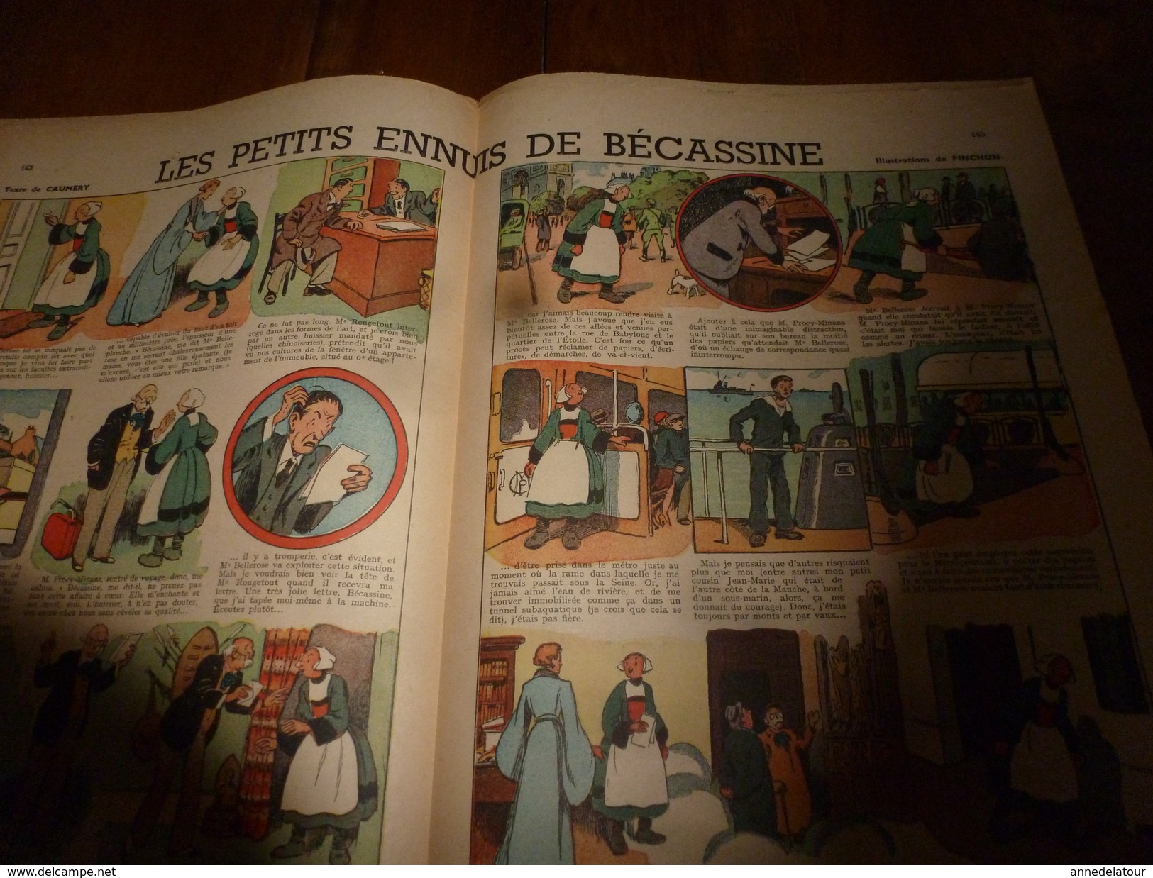 1948  LSDS (La Semaine De Suzette) :Les Petits Ennuis De Bécassine;La Féerie Musicale Des Trouvères Et Troubadours ;etc - La Semaine De Suzette