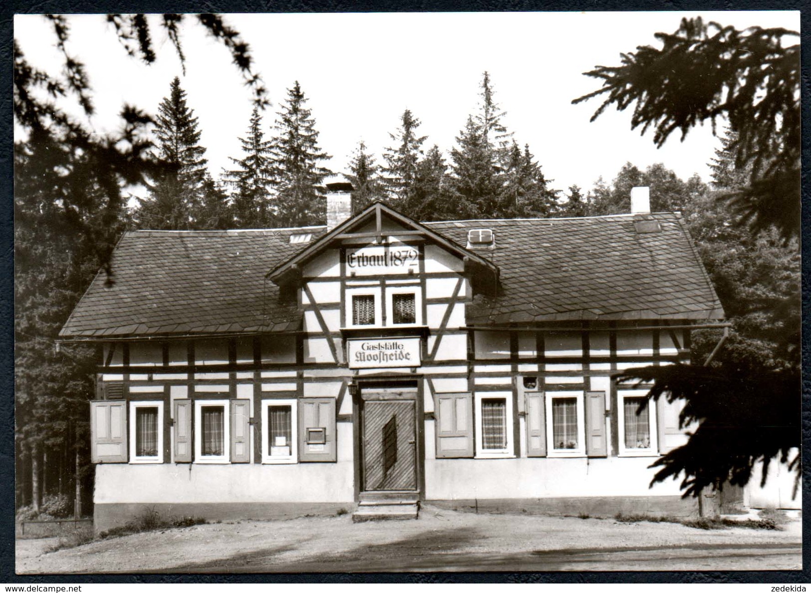 A8497 - Zwönitz - Gaststätte Moosheide - Kittel Reichenbach - N. Gel TOP - Zwoenitz